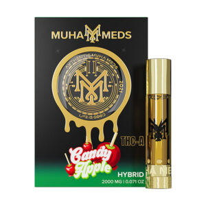 muha meds thca 2g cartridge candy apple