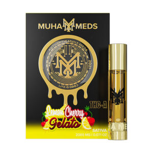 muha meds thca 2g cartridge lemon cherry