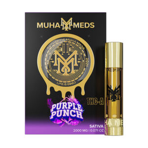 muha meds thca 2g cartridge purple punch