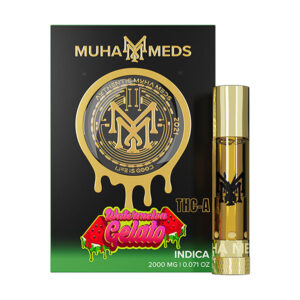 muha meds thca 2g cartridge watermelon gelato
