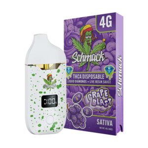 schmack-thca-4g-disposable-Grape-Blast schmack thca 4g disposable grape blast