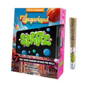 spritz .5g diamond infused pre rolls 7ct sigarland