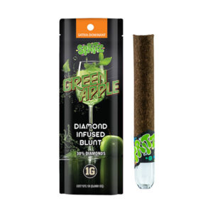 spritz 1g diamond infused blunt green apple