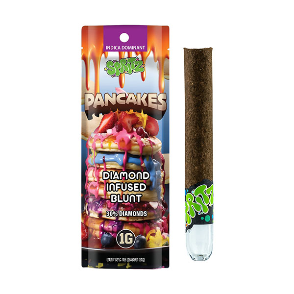 spritz 1g diamond infused blunt pancakes