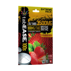 tabease 100s d9 d8 3500mg tabs strawberry new