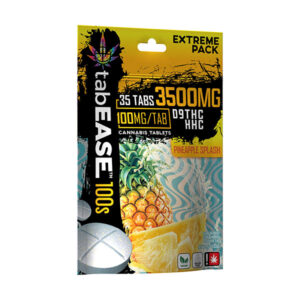 tabease 100s d9 hhc 3500mg tabs pineapple splash new