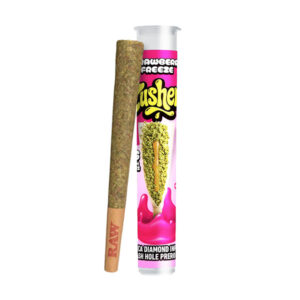 zushers 2g thca diamond infused hash hole strawberry freeze