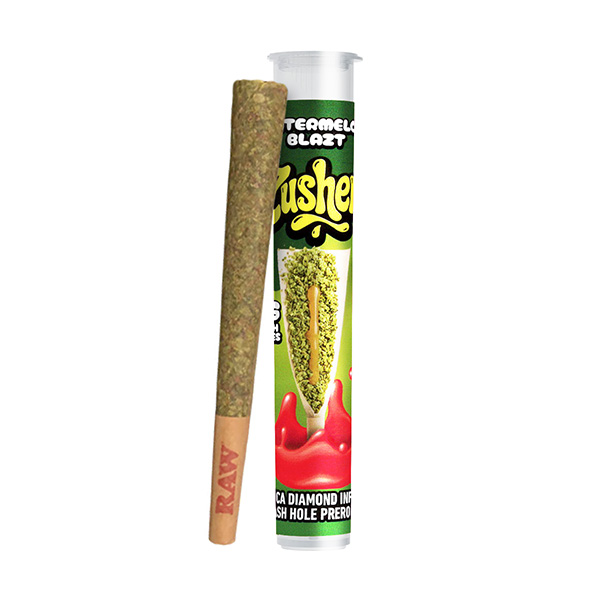 zushers 2g thca diamond infused hash hole watermelon blazt