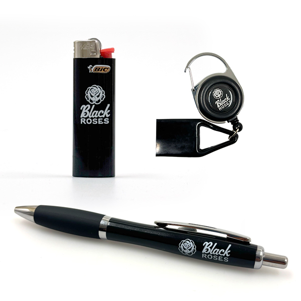 black roses swag kit