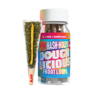 doughlicious thca mini hash holes 5ct froot loops