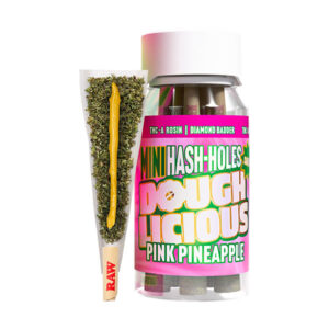 doughlicious thca mini hash holes 5ct pink pineapple