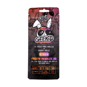 geekd g units thca hash holes 2ct fruity pebbles og