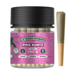 hidden hills lil hash homies thca 1g 10ct pink runtz