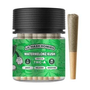 hidden hills lil hash homies thca 1g 10ct watermelonz kush