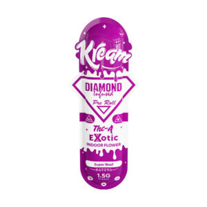 kream thca diamond infused pre rolls 1.5g super boof