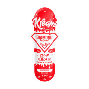 kream thcp diamond infused pre rolls 1.5g cali octane