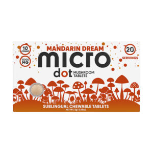 microdot mushroom tablets 10ct mandarin dream new