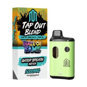 modus hall of fame tap out blend 5g disposable gator breath