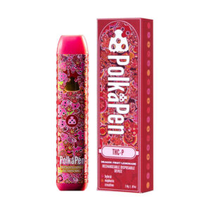 polk a dot polk a pen thcp 2g disposable dragonfruit lemonade