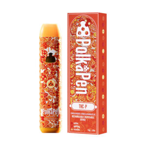 polk a dot polk a pen thcp 2g disposable orange creamsicle
