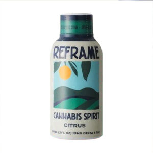reframe cannabis spirit shot 10mg citrus