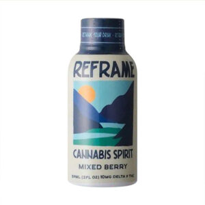 reframe cannabis spirit shot 10mg mixed berry