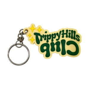 trippy hills club keychain