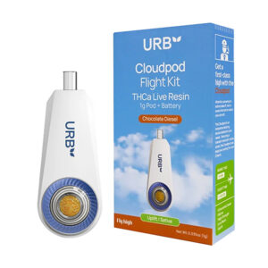 urb cloudpod flight kit 1g thca live resin chocolate diesel