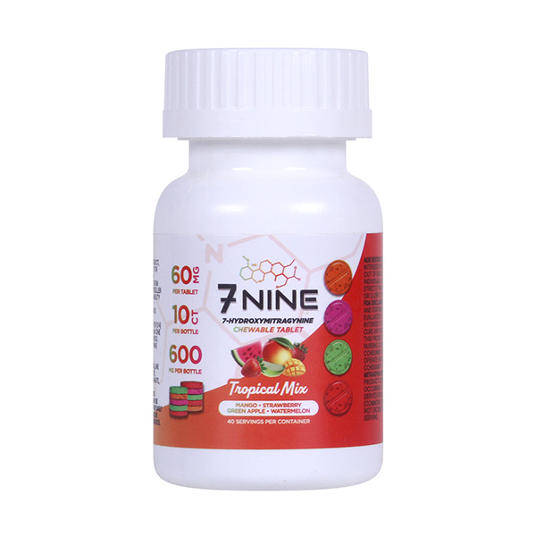 7nine 7oh tablets 600mg 10ct tropical mix