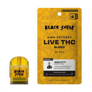 black sheep live thc 3g pod refill garlotti