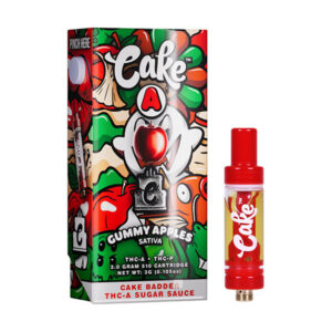 cake a thca 3g cartridge gummy apples