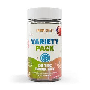 canna river d9 drink mix 15mg 10ct variety pack