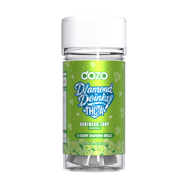 Dozo Diamond Doinks THC-A Pre-Rolls | (5ct) 8.75g | Delta 8 Resellers