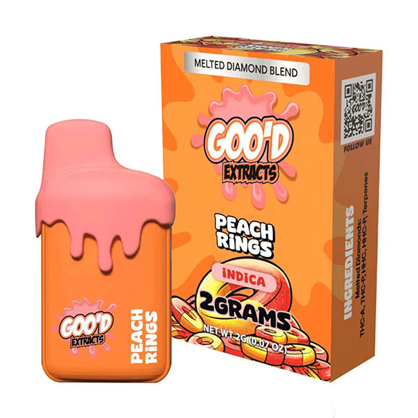 Goo'd Extracts Melted Diamond Blend Vape | 2g | Delta 8 Resellers