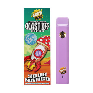 good mood blast off blend 2.2g amanita disposable sour mango