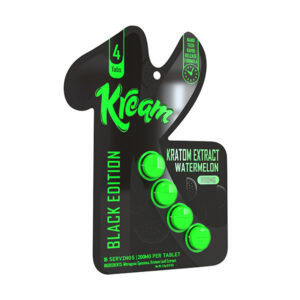 kream black edition kratom tablets 800mg 4ct watermelon
