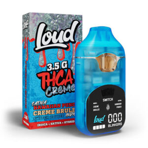loud thca creme 3.5g disposable hawaiian punch creme brulee