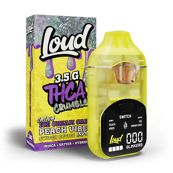 Loud THCA Crumble Switch Disposable | 3.5g | Delta 8 Resellers
