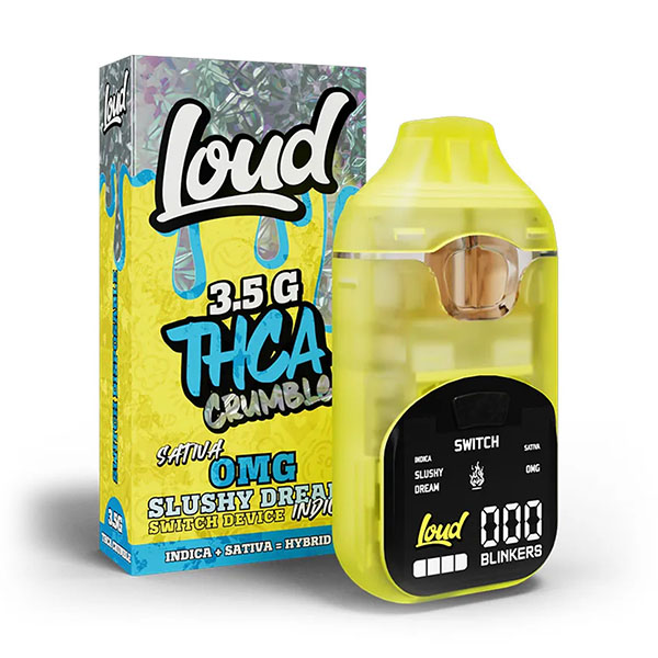loud thc vape Loud THCA Crumble Switch Disposable | 3.5g