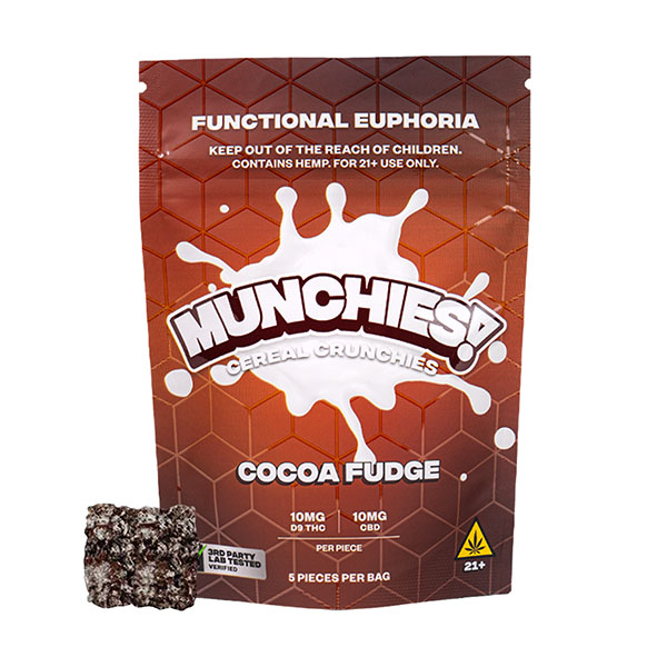 munchies cereal crunchies 100mg cocoa fudge