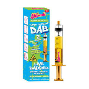 numb dab thc a rosin syringe 2000mg blue dream
