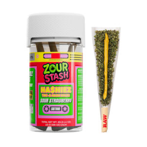 zour stash thca hash holes 3g 3ct sour strawberry