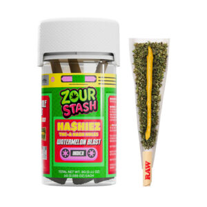 zour stash thca hash holes 3g 3ct watermelon blast