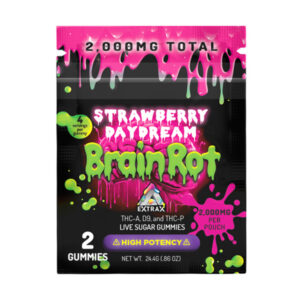 delta extrax brain rot gummies | (2ct) 2000mg