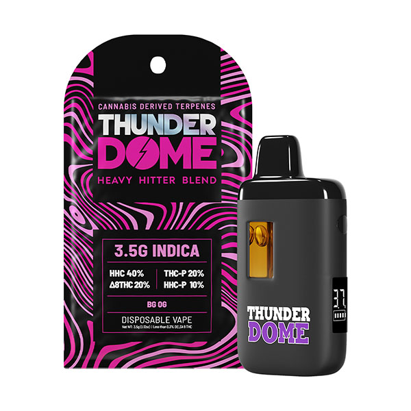 dome wrecker thunder dome heavy hitter 3.5g disposable bgog