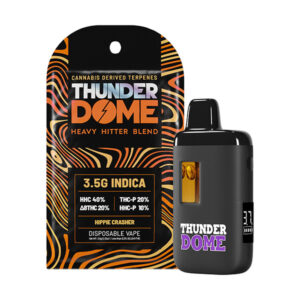 dome wrecker thunder dome heavy hitter 3.5g disposable hippie crasher