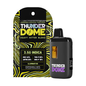 dome wrecker thunder dome heavy hitter 3.5g disposable illuminati og