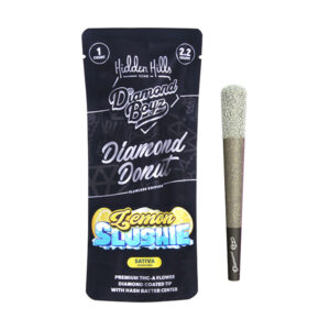hidden hills diamond boyz dimaond donut flawless edition pre roll 1ct lemon slushie