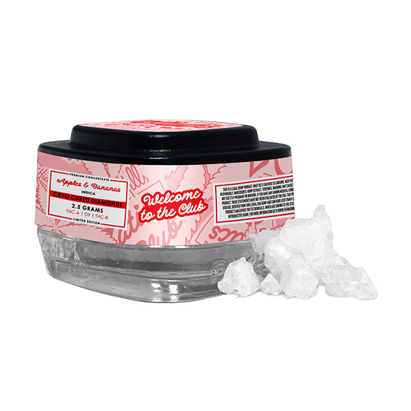 hidden hills zatics club 2.5g dab apple bananas