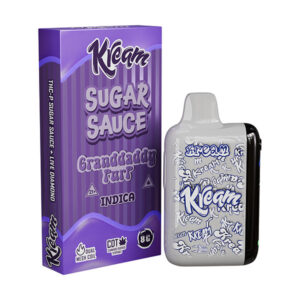 kream thcp sugar sauce 8g disposbale granddaddy purp